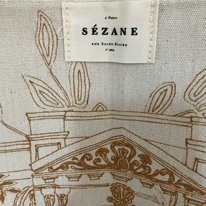 Sézane Jungle Print Tote Bag